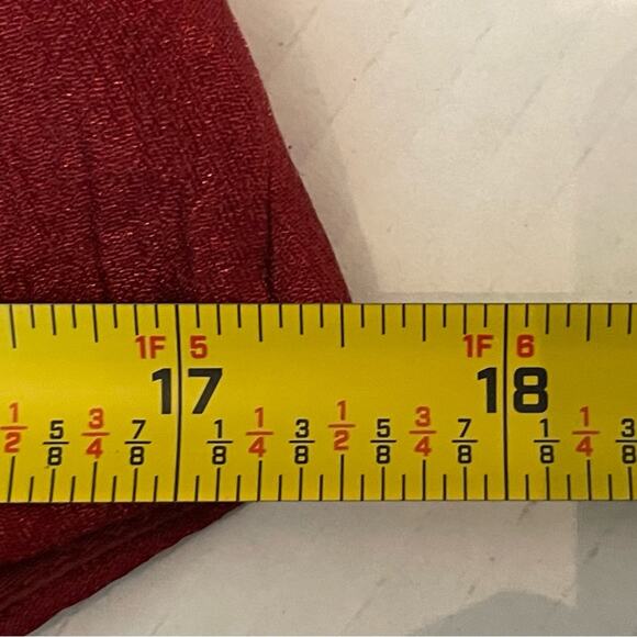 Maggy London Iridescent Burgundy DollCore Glam Feminine Event Dress NWOT Size 8 - Picture 10 of 13